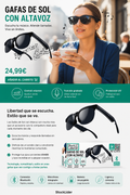 Gafas de Sol Bluetooth con Altavoz Integrado