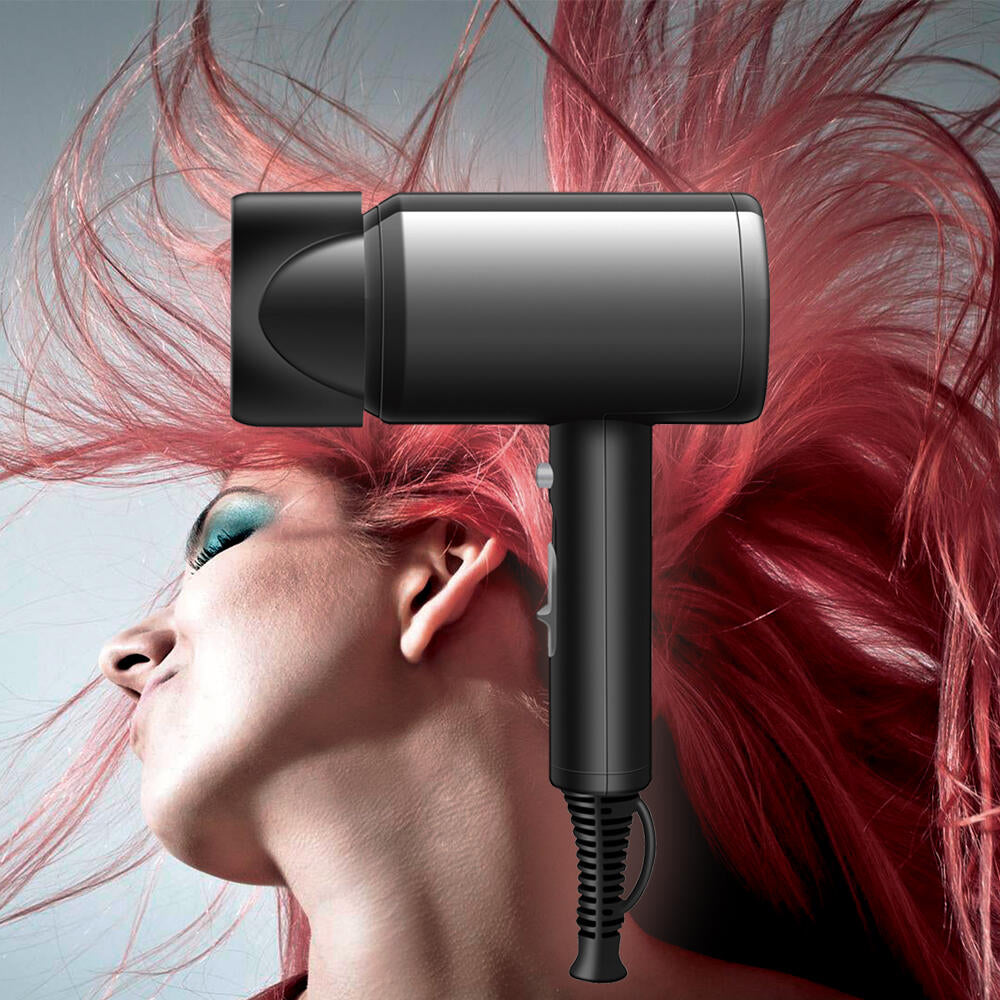 Secador de Pelo Iónico 2000W | Silencioso, Rápido y Compacto